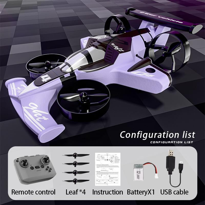 Remote-controlled Flying Car and Drift Car 2-in-1 configuration list with remote control - BRRRRT