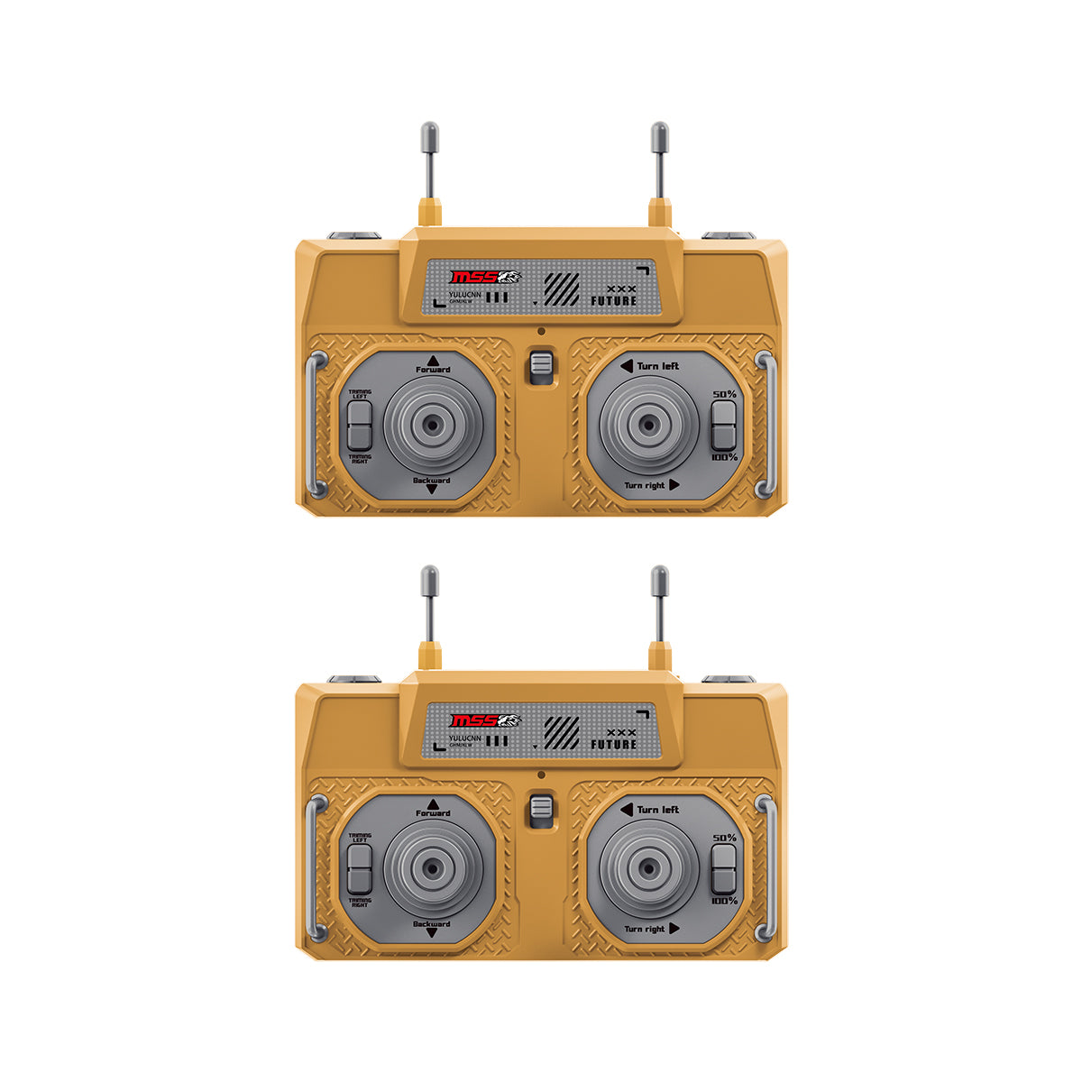 Replacement Remote Controller for Construction RC Vehicles 2 Pcs