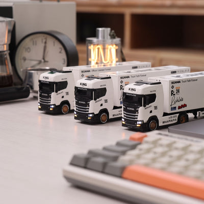 Scania 730S Licensed 1/64 RC Drift Container Trucks