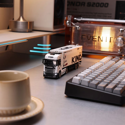 Scania 730S Licensed 1/64 RC Drift Container Truck