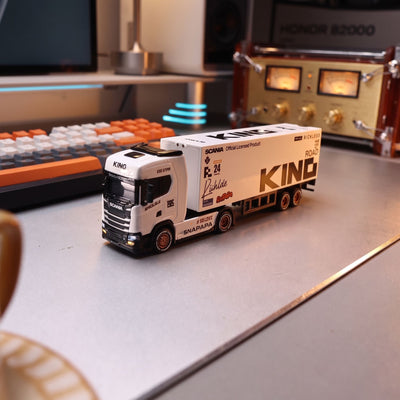 Scania 730S Licensed 1/64 RC Drift Container Truck