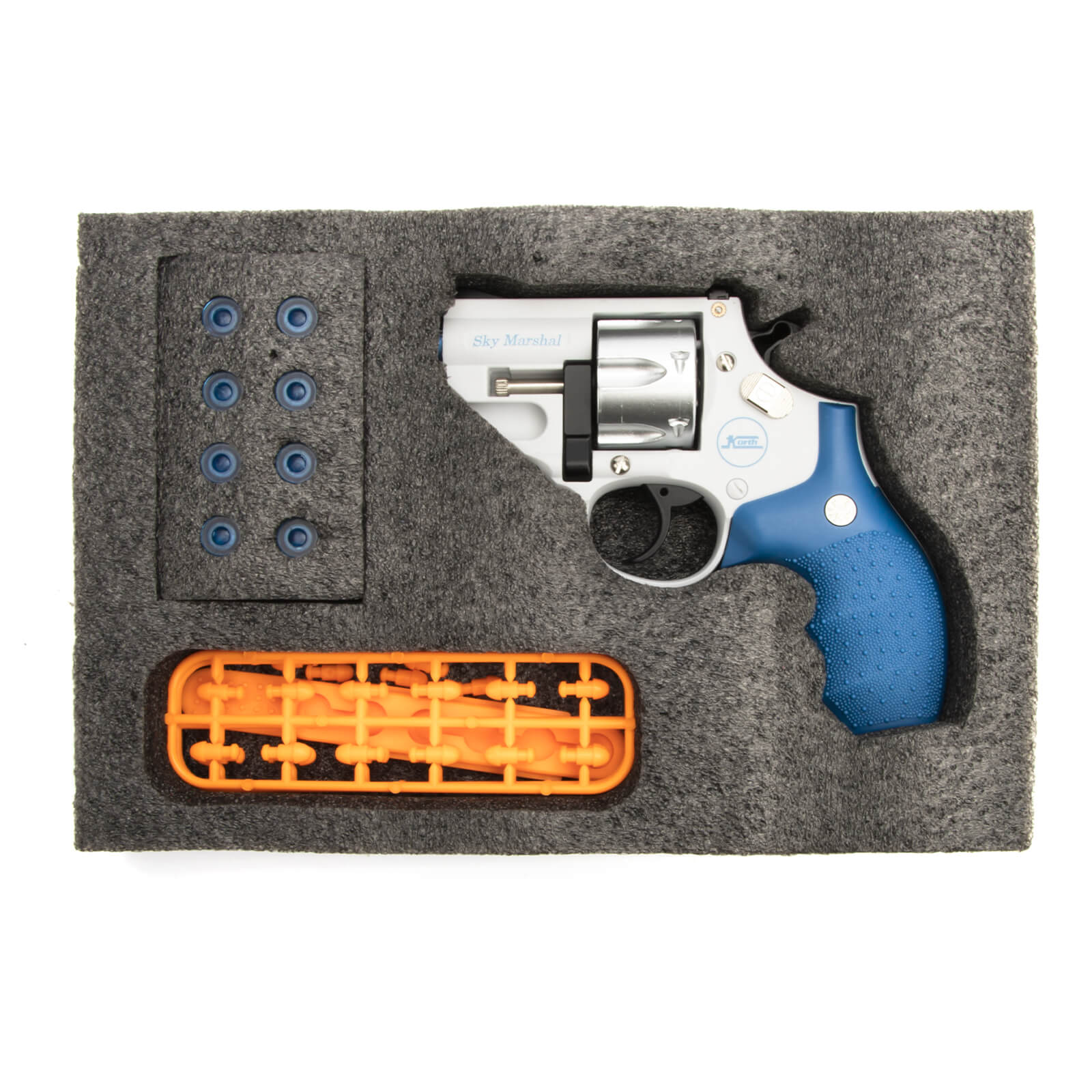 Sky Marshal Double Action Revolver Toy
