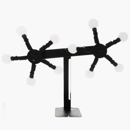 Rotate Metal Shooting Target 10 Steel Plates
