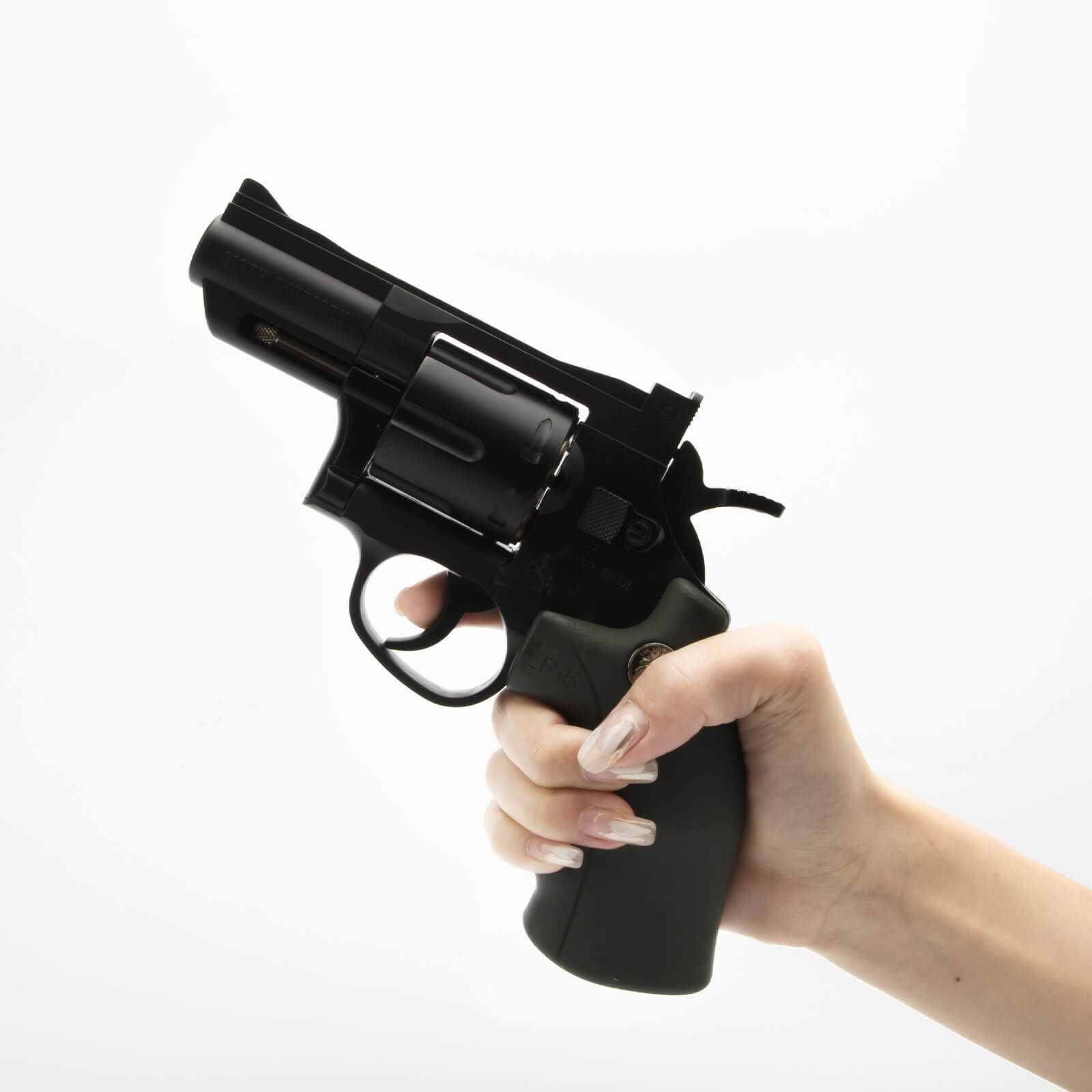 ZP5 Revolver Launcher Pistol Soft Bullet Dart Blaster – DnM Toy Box