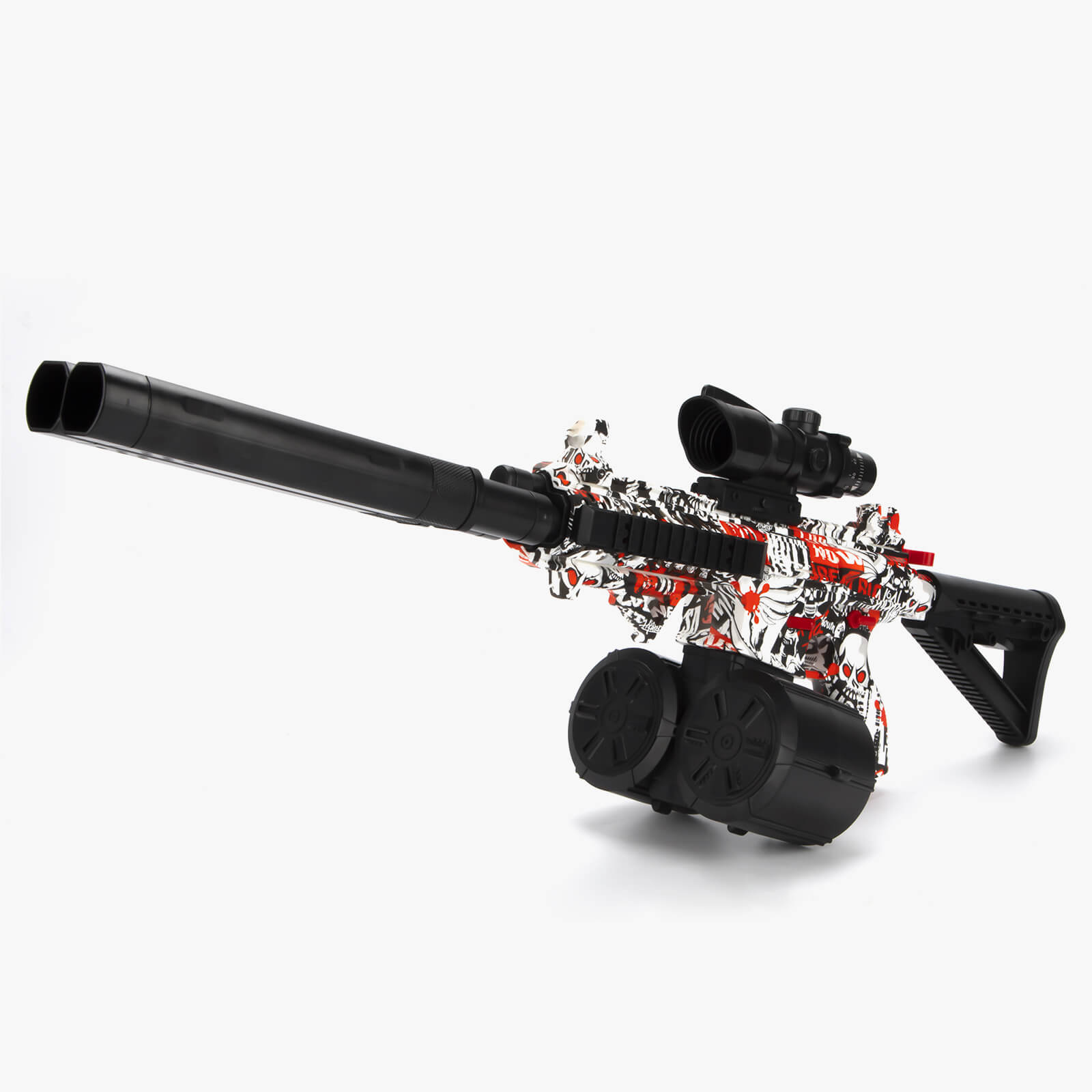 Double-Barreled Gel Blaster Gun – BRRRRT