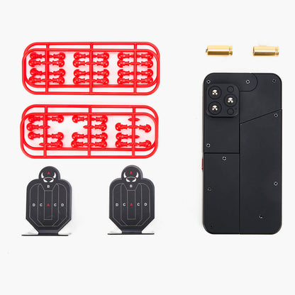 Iron Eater Soft Bullet Gun Toy Phone Shape