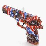 Mini Gel Blaster Pistol US Flag