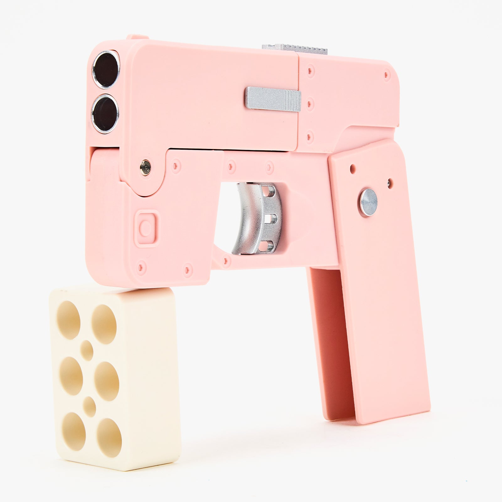 Gonher Pistola Rosa Con Cartuchera - ToysManiatic